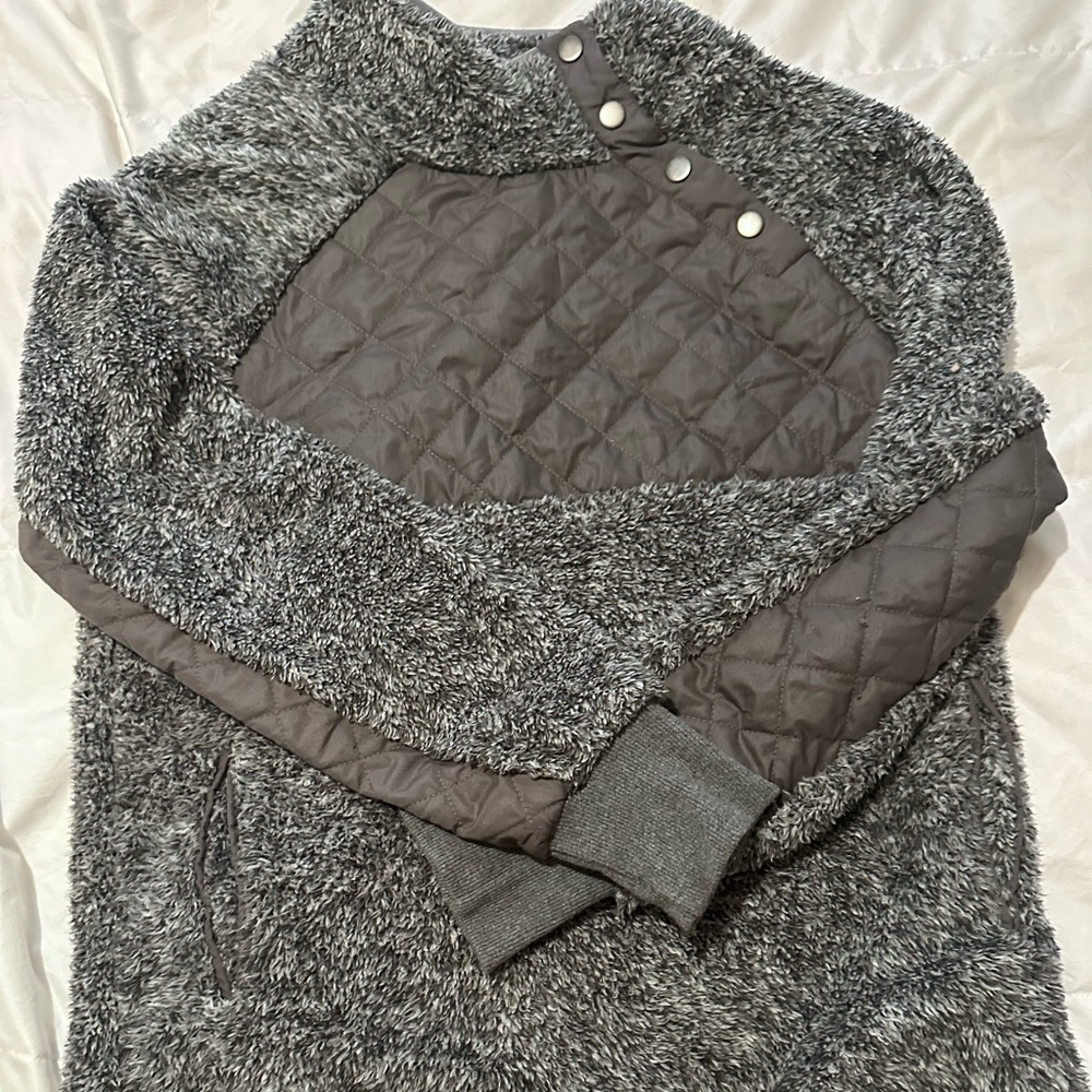 Gray Pullover Sweater